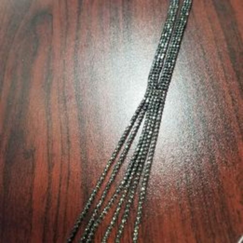 Long necklace very sparkly